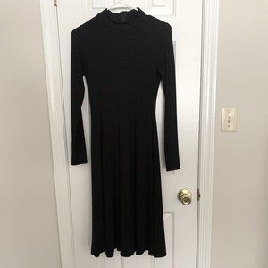 Long sleeve black dress from Lulus